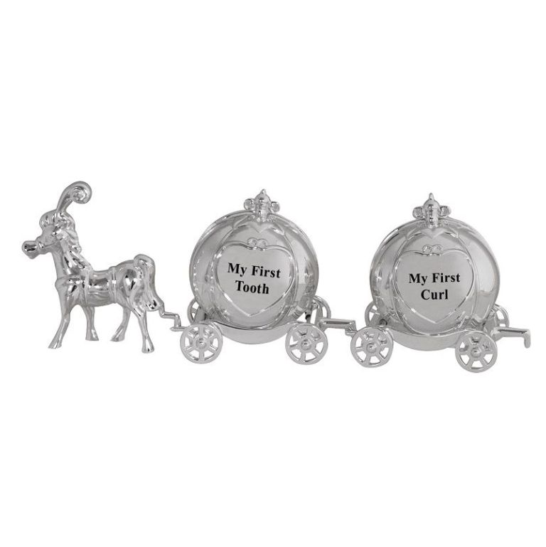 TOOTH & CURL CINDERELLA CARRIAGE - SILVER FINISH